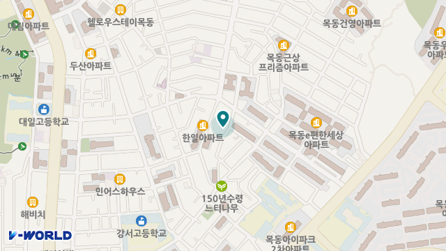 목동 연세데이케어센터 위치 지도