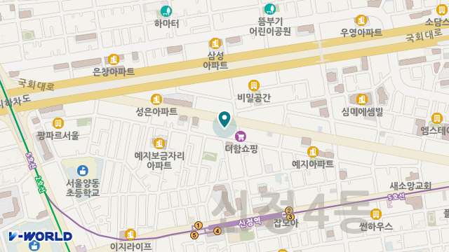 신정종합사회복지관병설신정데이케어센터 위치 지도