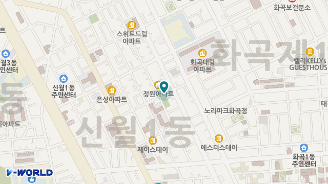 꿈에그린 돌봄통합 재가어르신복지센터 위치 지도