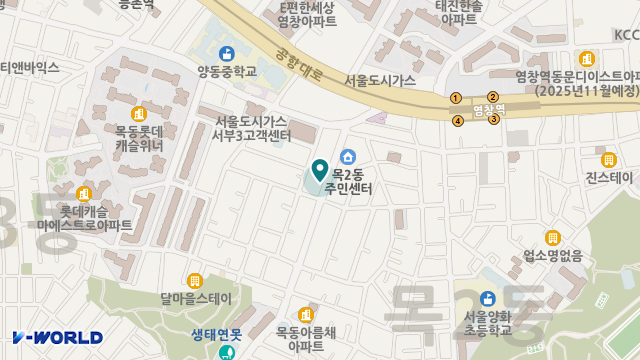가온사회서비스 재가센터 위치 지도