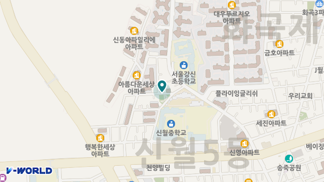 해오름노인복지센터 위치 지도