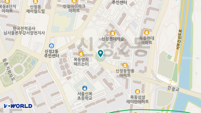 (주)대교뉴이프데이케어센터 목동센터 위치 지도