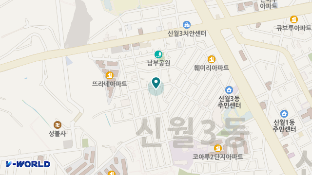 영주재가복지센터 위치 지도