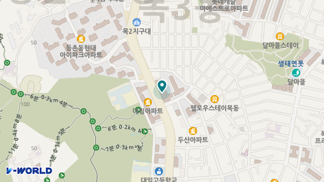 햇살로뎀 재가복지센터 위치 지도