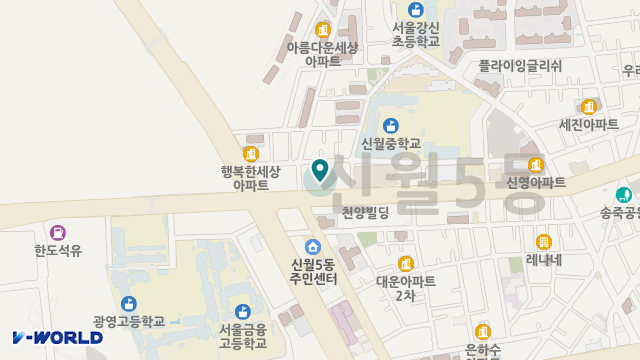 힐링데이케어센터(양천) 위치 지도