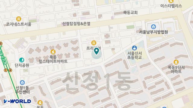 프로젝트100 데이케어센터 위치 지도