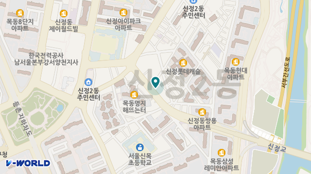 아들과딸 목동 주간보호센터 위치 지도