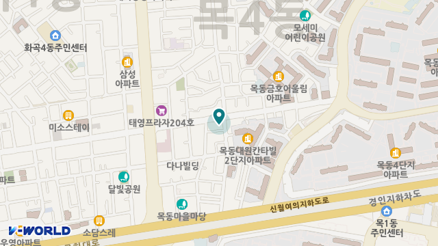 다시봄재가센터 위치 지도