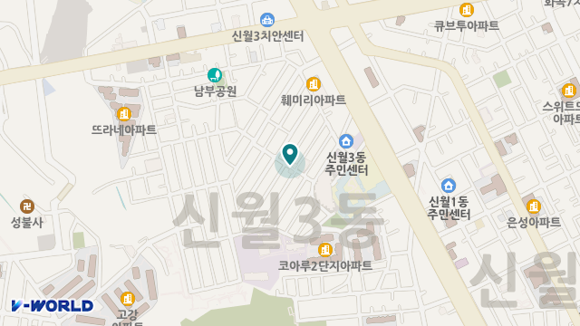 양천누리 재가복지센터 위치 지도