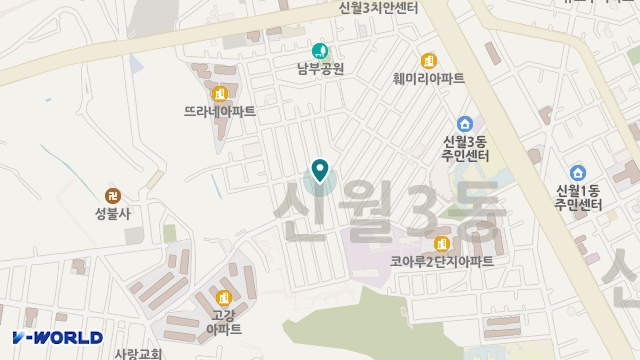 찬미재가복지센터 위치 지도