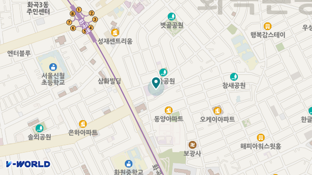 화곡본동성당데이케어센터 위치 지도