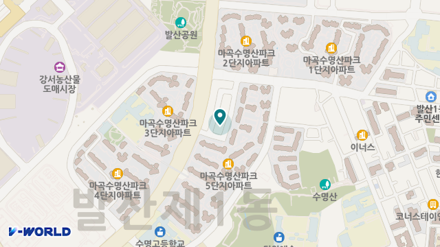 강서힐링데이케어센터 위치 지도