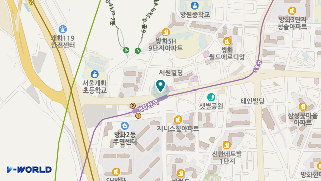 참조은 데이케어센터 위치 지도