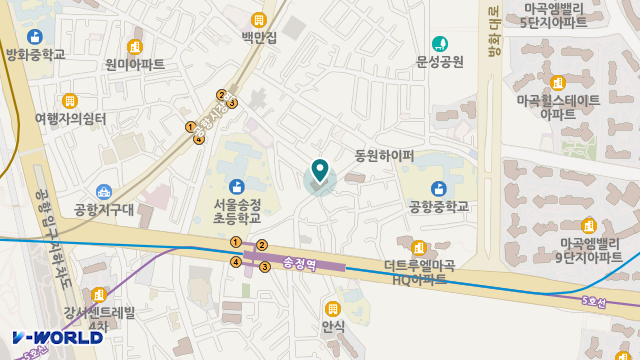 한마음재가복지센터 위치 지도