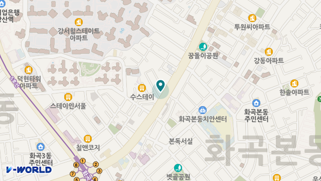신강서재가복지센터 위치 지도
