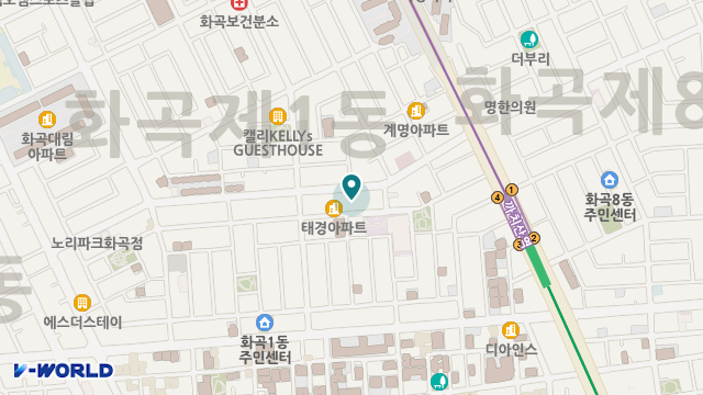 꽃피는재가복지센터 위치 지도