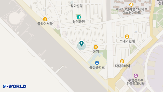 강서재가노인지원센터 위치 지도