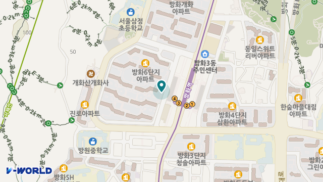 동행재가노인복지센터 위치 지도