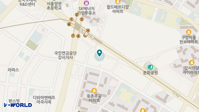 세반주간보호센터 위치 지도
