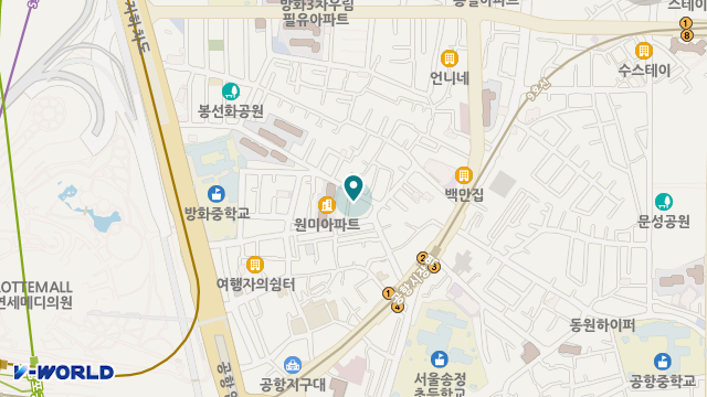강서해드림재가복지센터 위치 지도