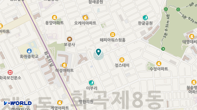 치현재가복지센터 위치 지도