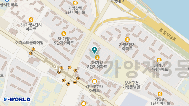 천우재가복지센터 위치 지도