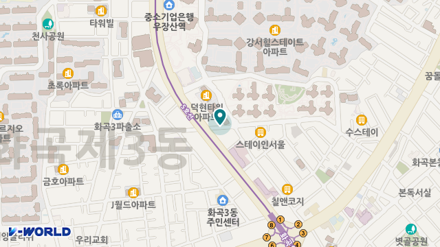 서울큰나무재가복지센터 위치 지도