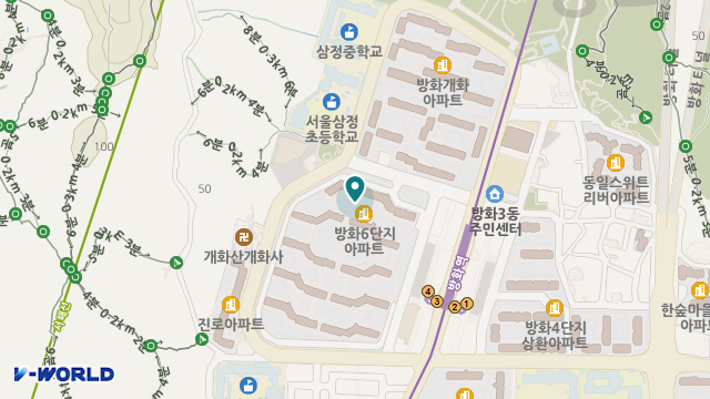 “A”+보은재가노인복지센터 위치 지도
