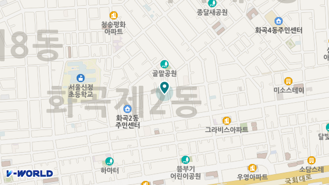 나무재가노인복지센터 위치 지도