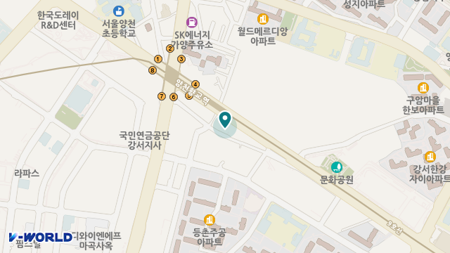 행복한데이케어센터 위치 지도