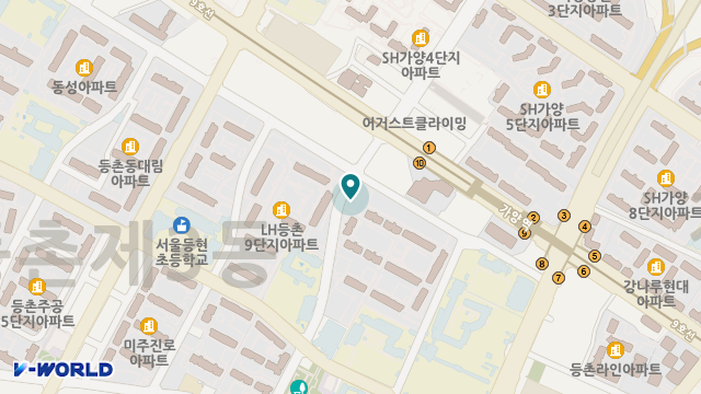 건행재가복지센터 위치 지도
