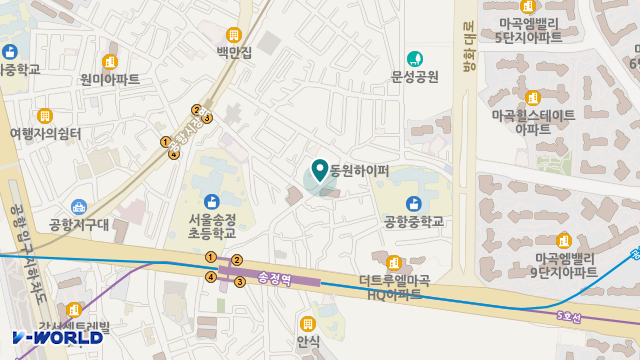 가인재가복지센터 위치 지도