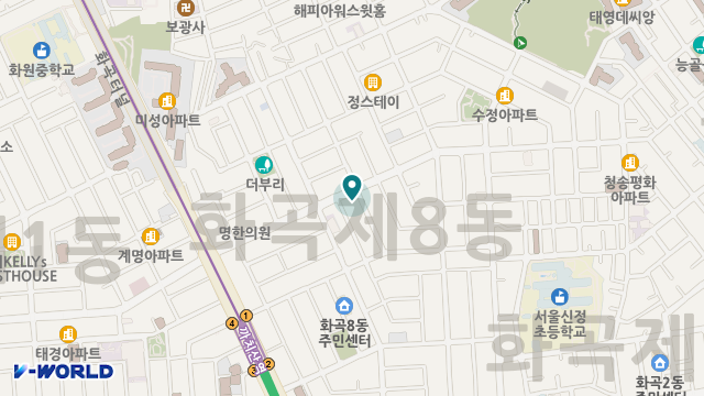 강서행복누리재가복지센터 위치 지도