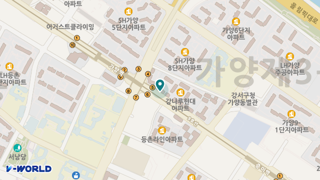 사랑재가복지센터 위치 지도