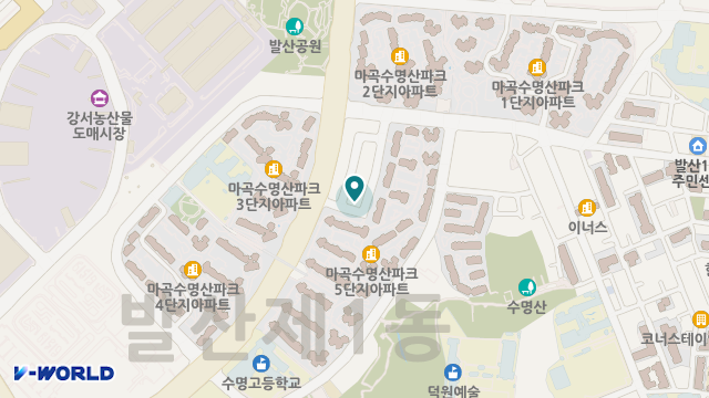 아들과딸 강서 주간보호센터 위치 지도