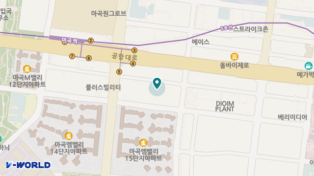 돌봄재가어르신복지센터 위치 지도