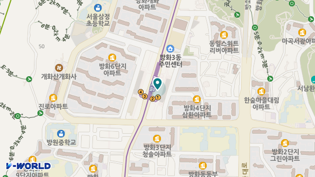 더돌봄재가방문요양센터 위치 지도