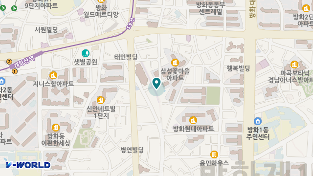 88재가복지센터 위치 지도