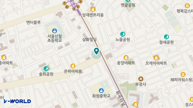 선향재가노인복지센터(화곡) 위치 지도