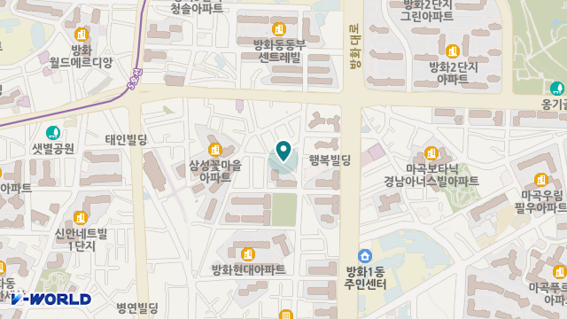사랑샘재가복지센터 위치 지도