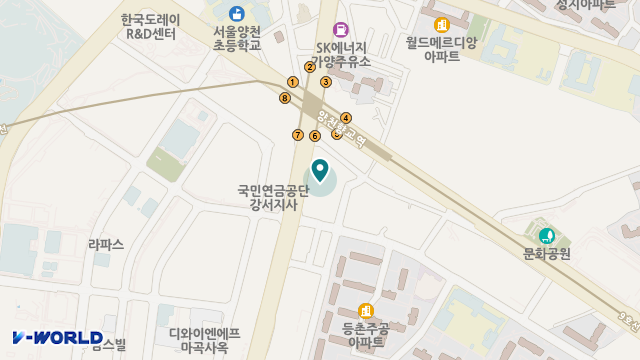 두레+재가복지센터 위치 지도