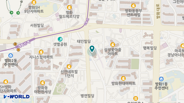 한미재가센터 위치 지도