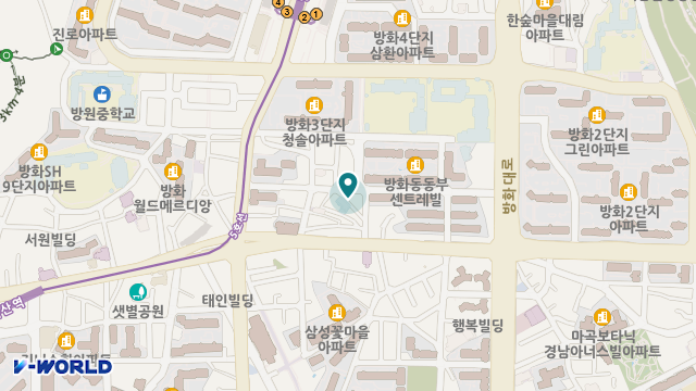 보배재가복지센터 위치 지도