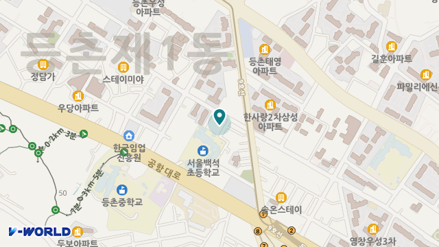 SD강서데이케어센터 위치 지도