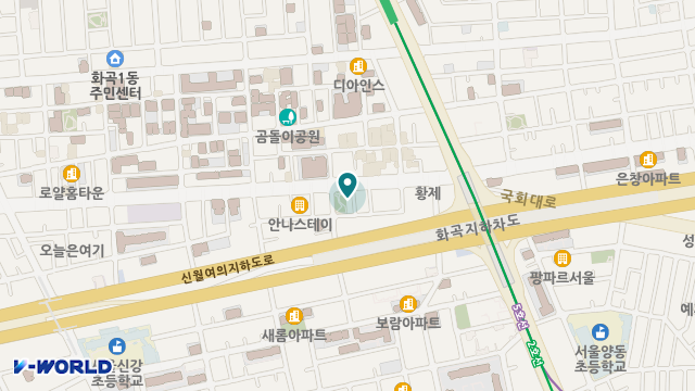 강서홈케어 재가노인복지센터 위치 지도