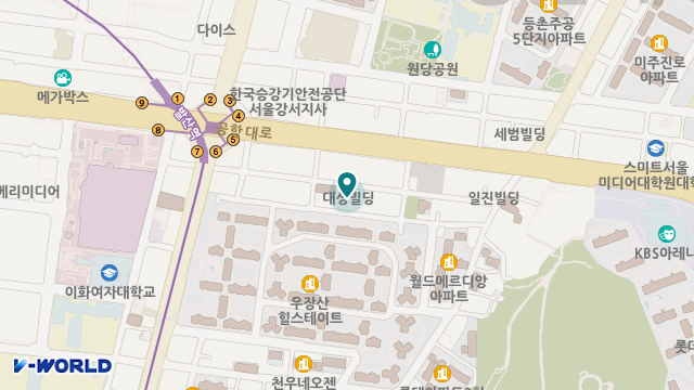 사랑모아데이케어센터 위치 지도