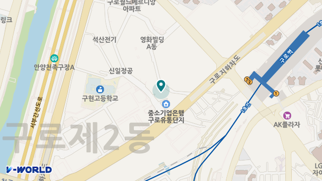사랑나눔노인복지센터 위치 지도