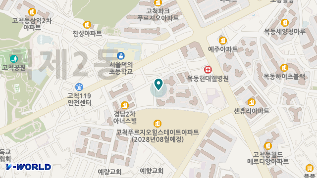 고척동성당데이케어센터 위치 지도