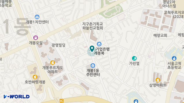 우리들주야간보호센터 위치 지도