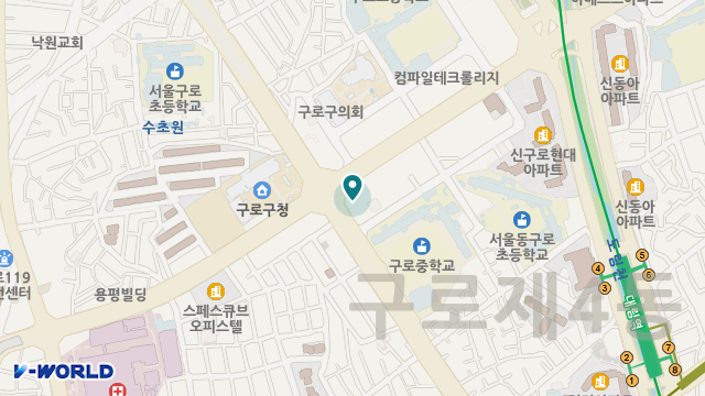 다온 재가복지센터 위치 지도